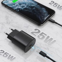 Cargador Samsung  25W Negro (Super fast charging)