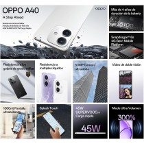 OPPO A40 - Dual Sim, Batería 5100mAh, Carga Rápida 45W