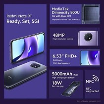 XIAOMI REDMI NOTE 9T - 5G, NFC, Dual Sim, 5.000 mAh