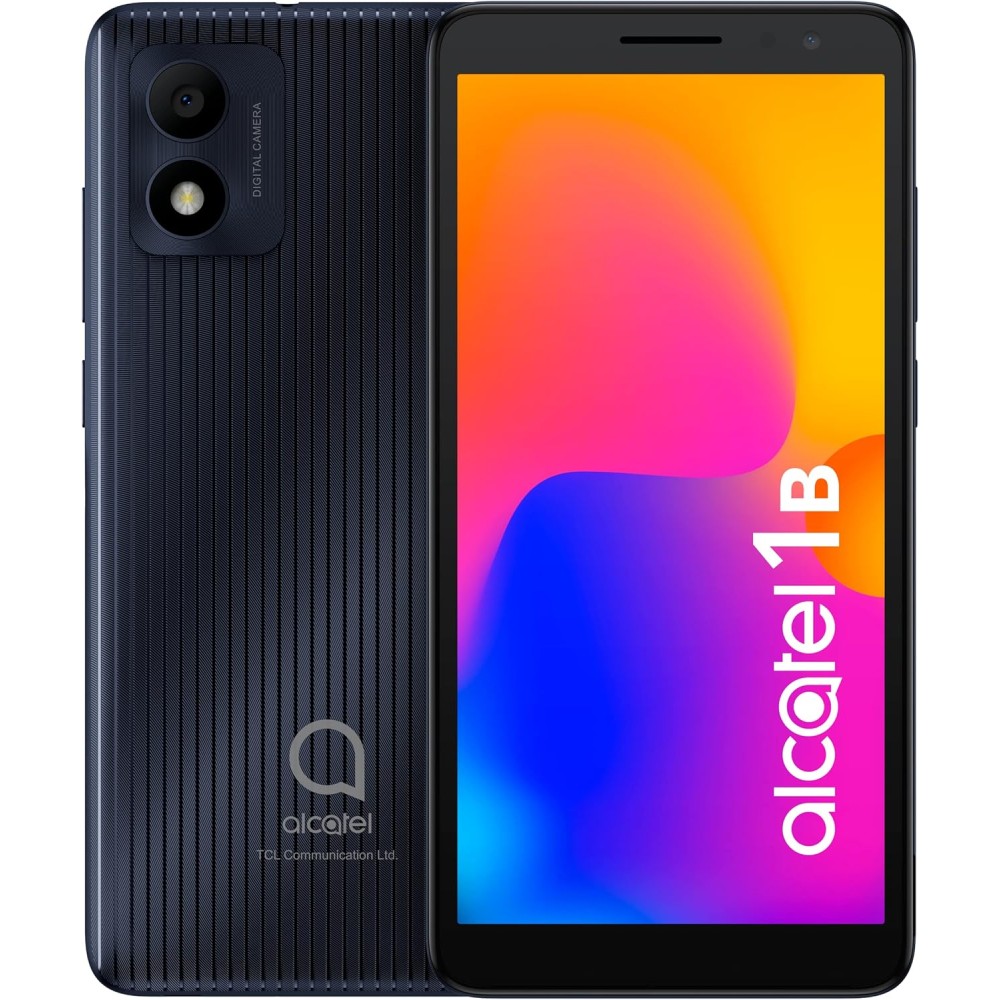 ALCATEL 1B (2022) - Cámara 8MP, Frontal 5MP, 3000mAh,