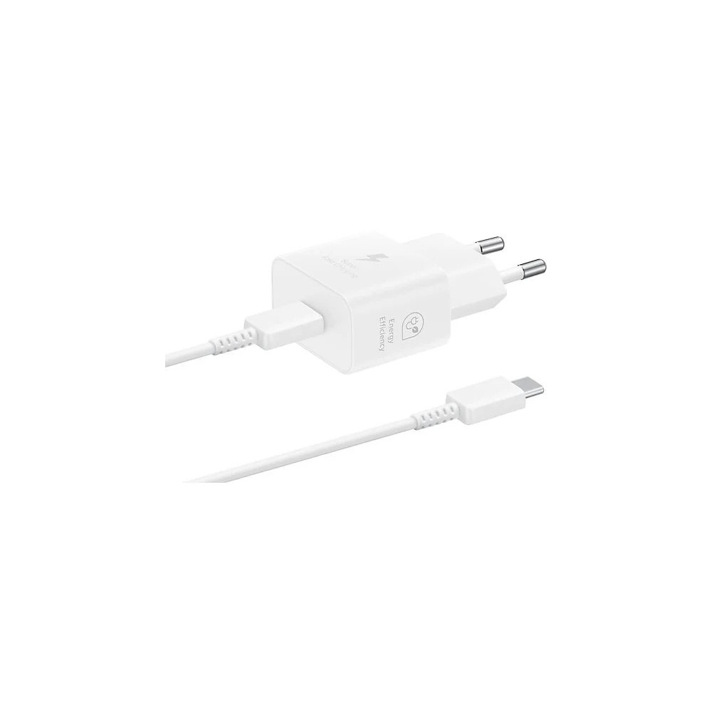 Samsung  Super Fast Charging, 25W, Con Cable, 1 m, Blanco