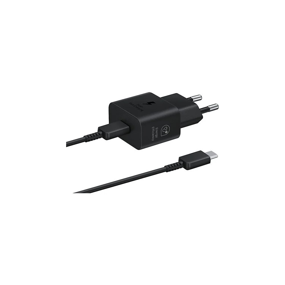 Samsung  Super Fast Charging, 25W, Con Cable, 1 m, Negro