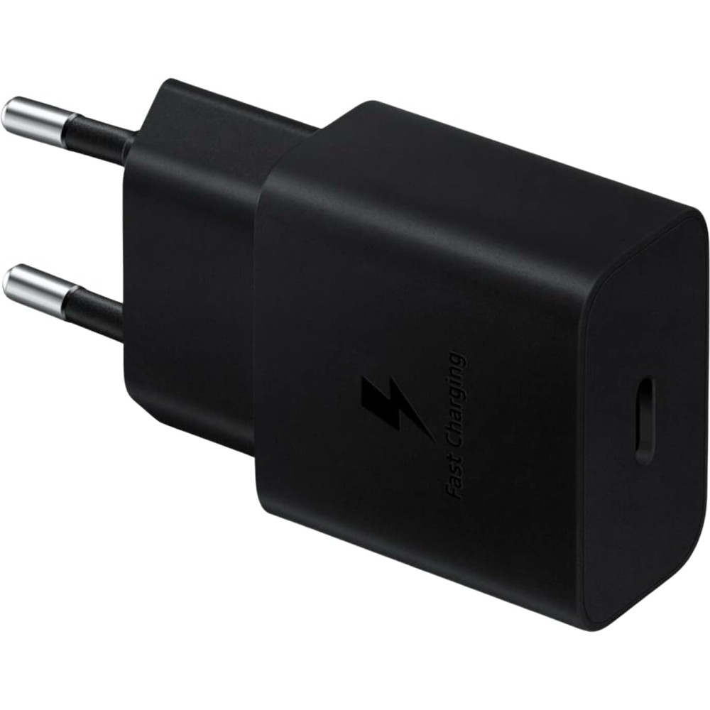 Samsung, 15W, De pared, Sin Cable, USB-C, Negro