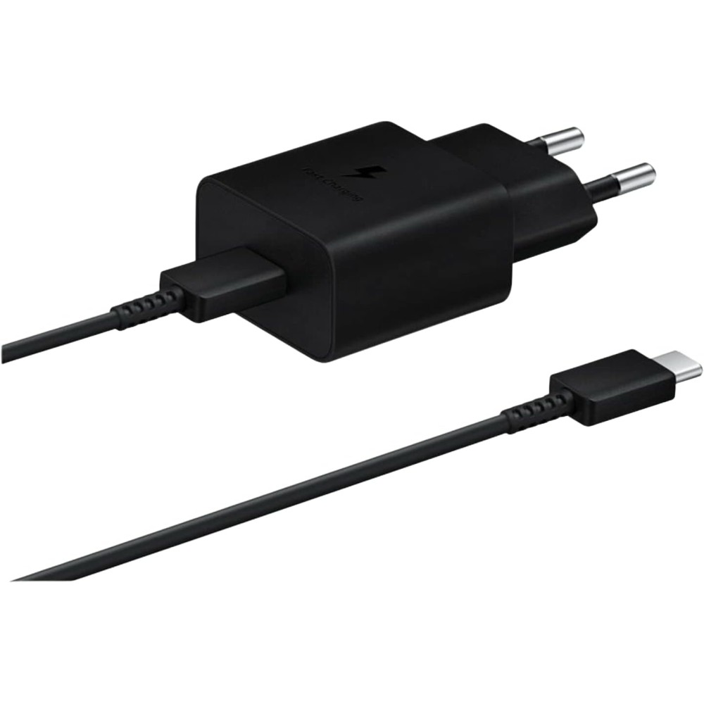 Samsung, Cable USB-C, 1 m, 15W, Carga rápida, Negro