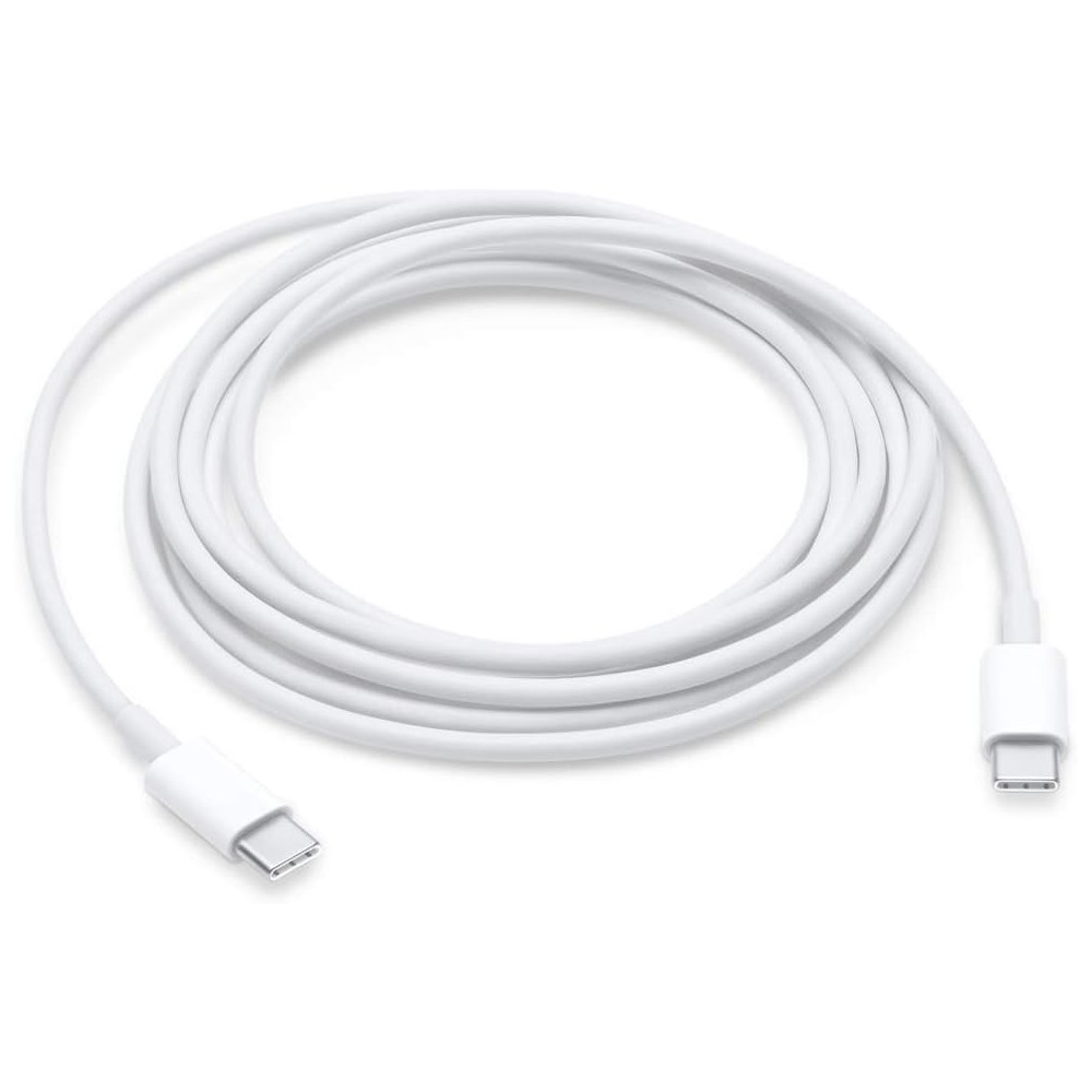 Apple Cable de USB C a USB C, 2 Metros, Blanco