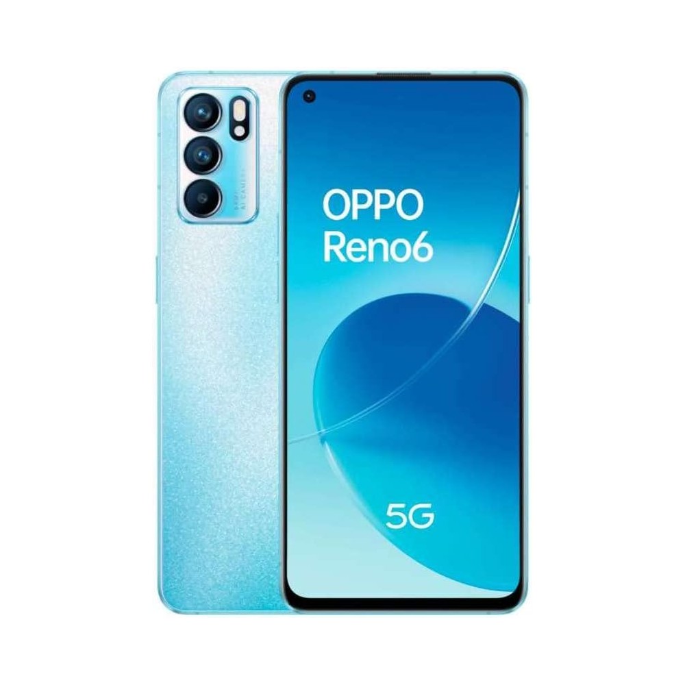 OPPO Reno 6 5G - 6,43 ", AMOLED,Gorilla Glass 5,90 Hz, 4300 mAh, (Reacondicionado)