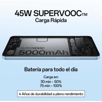 OPPO A60  8/256GB, Pantalla HD+ LCD 6.7", Cámara 50+2+8 MP, Android - Morado