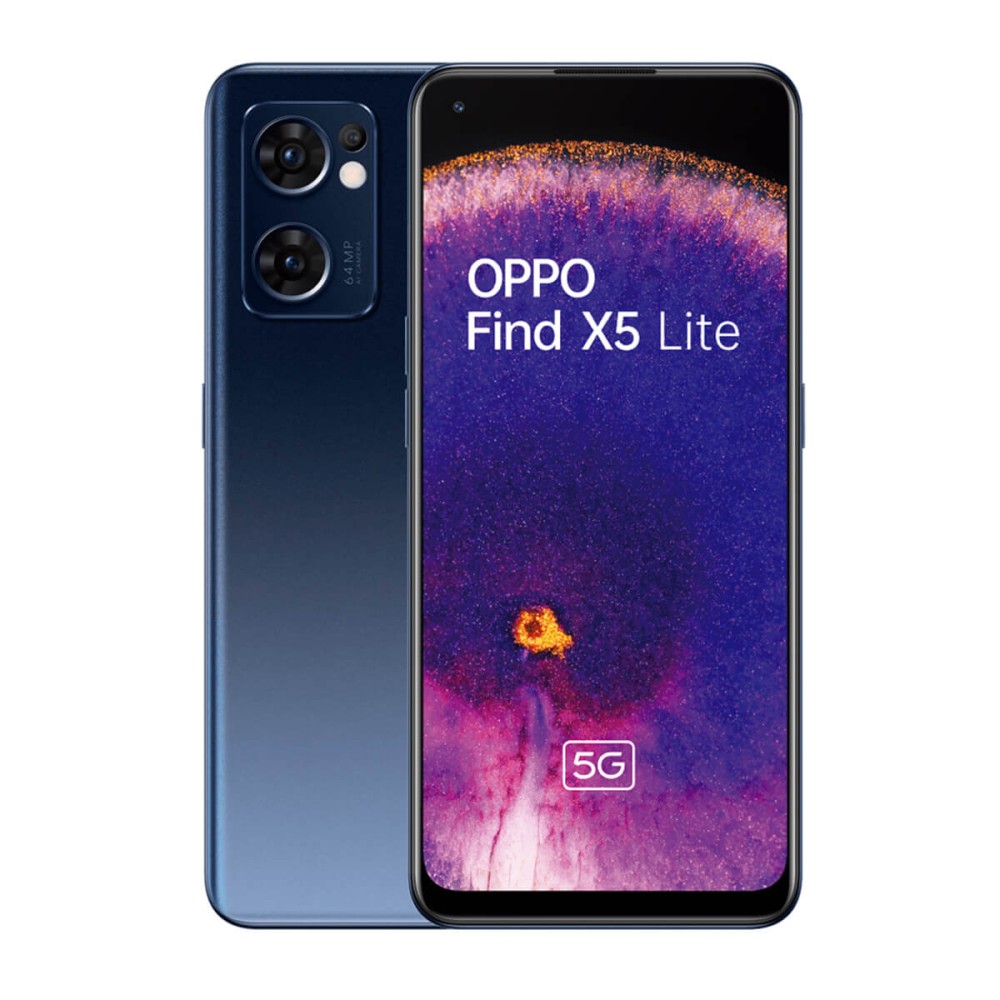 OPPO Find X5 Lite 5G - 256GB, 8GB RAM, Dual SIM, Pantalla 6,43”, Vídeo 4K, Batería 4500mAh, Carga Rápida 65W