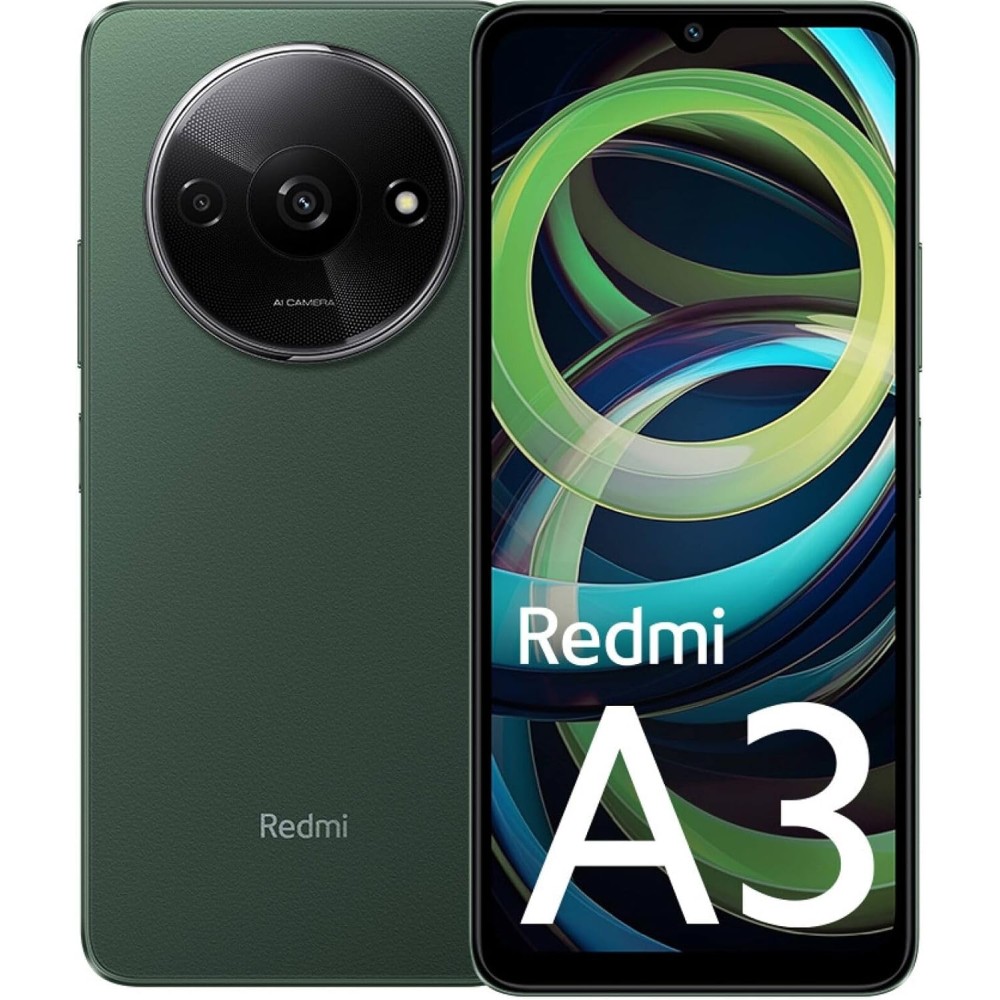 Xiaomi Redmi A3, Negro, 128 GB, 4 GB RAM, 6.71" HD+, MediaTek Helio G36, 5000 mAh, Android